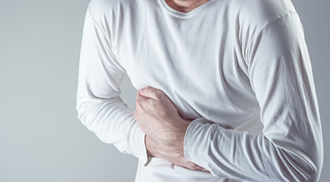 upper abdominal muscle spasm causes